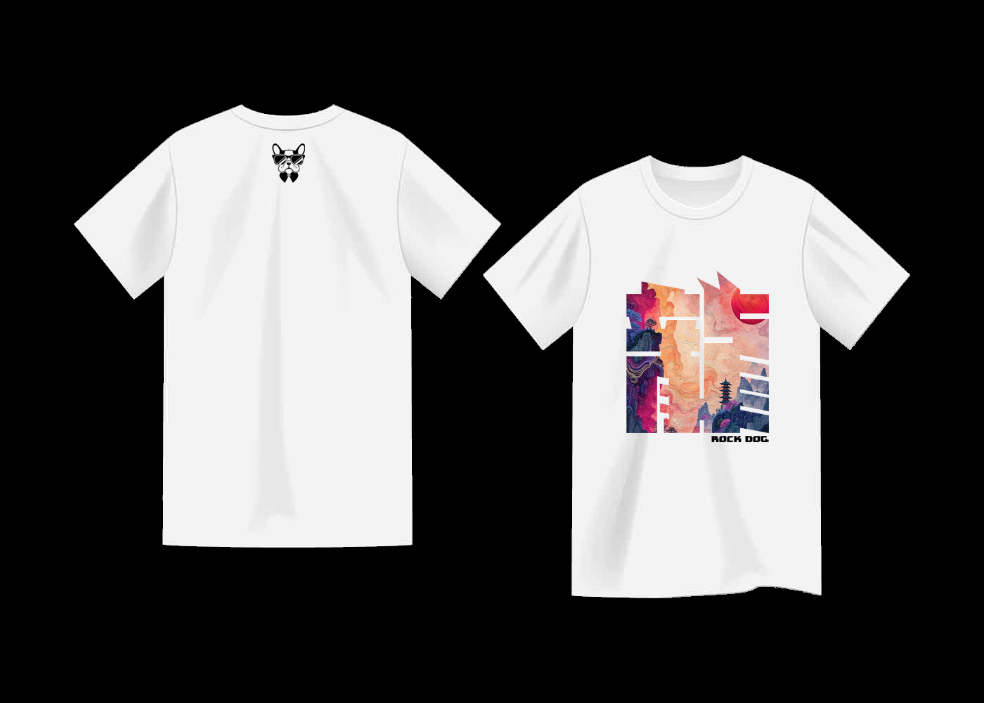 Dragon graphic T-shirt